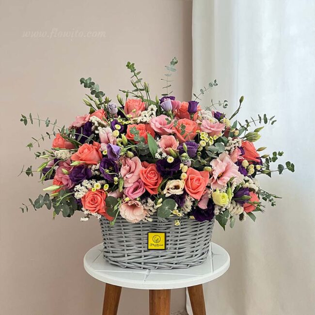 flower basket 1