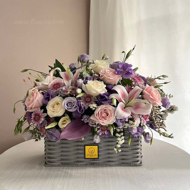 flower basket 11 new