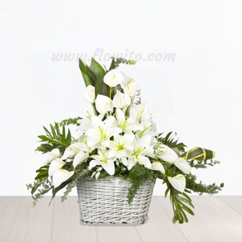 flower basket 8